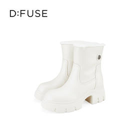 Dfuse迪芙斯冬季新款时尚皮毛一体舒适短靴厚底雪地靴防滑靴DF4411A710