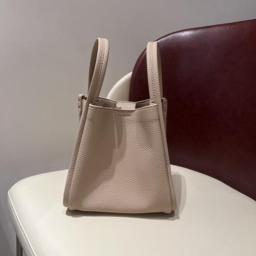 E754菜篮子包 荔枝纹 水桶包   头层牛皮手提包麦子同款 商品图1