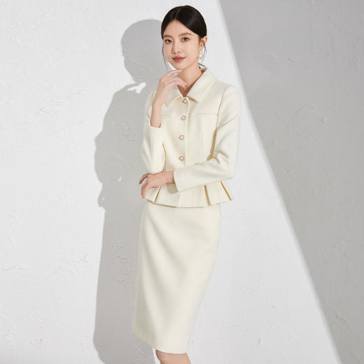 高腰显瘦千金感两件套高级感小香风套装 商品图2
