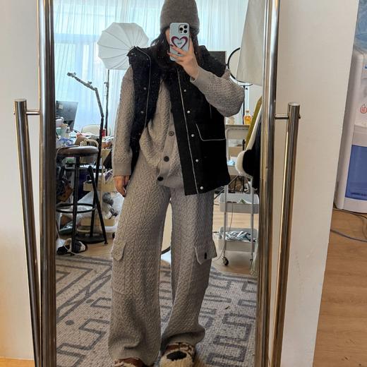 2024新品  软软同款【超新星】休闲百搭秋冬设计师高级感韩系气质减龄套装 商品图1