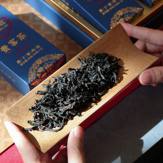 压箱底贵客茶 燕子窠肉桂 武夷岩茶茶叶 礼盒装60克/6泡 商品图4