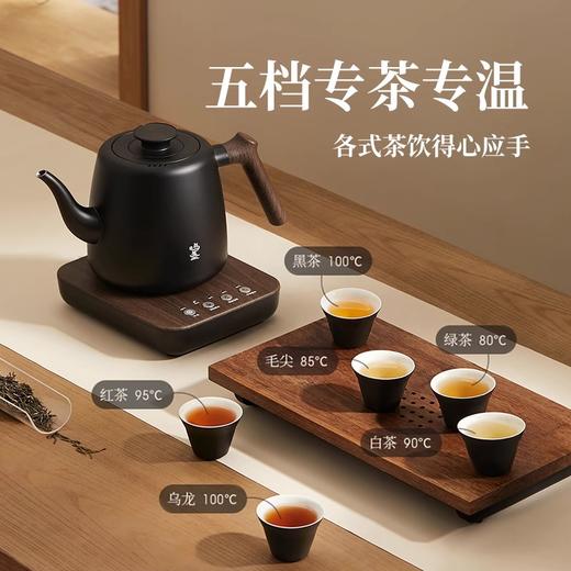 鸣盏泡茶专用烧水壶全自动上水恒温茶艺壶家用保温一体电热水壶鸣盏-自动上水壶1L 商品图4