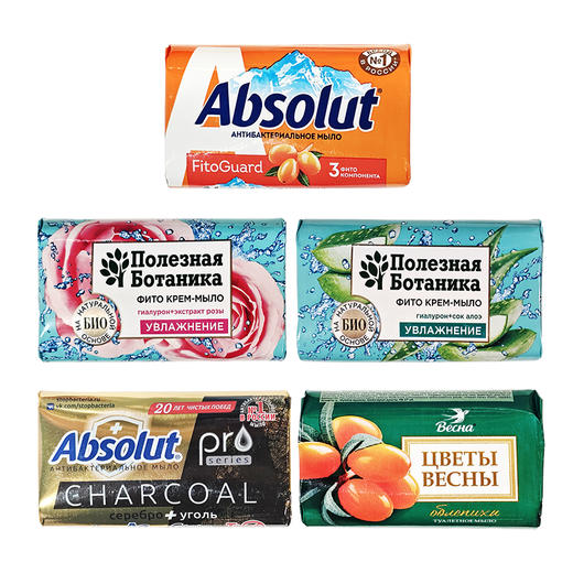 俄罗斯进口微斯娜·春牌香皂90g 【多香型】 商品图5