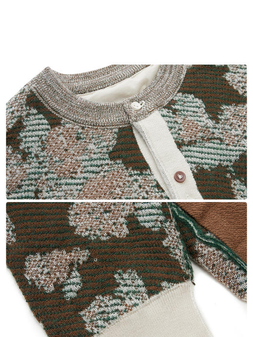 jnby  24年冬款  短款开襟毛衫  1OA313410 商品图5