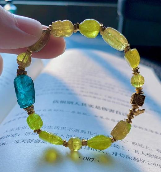 7mm-8mm单圈貔貅碧玺手链 商品图4