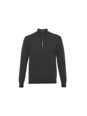 callisto深灰色山羊绒长袖毛衣