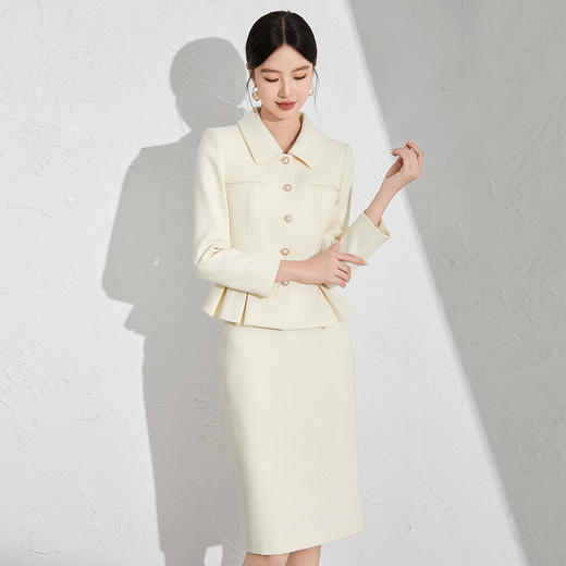 高腰显瘦千金感两件套高级感小香风套装 商品图5