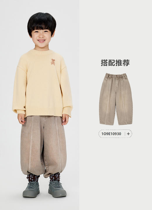 jnby  24年冬款  长袖套头毛衫  1OA312950 商品图3