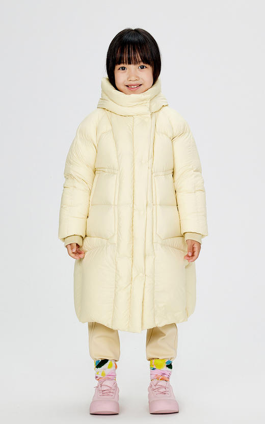 jnby   24年冬款  超长款羽绒服  1OAC10940 商品图0