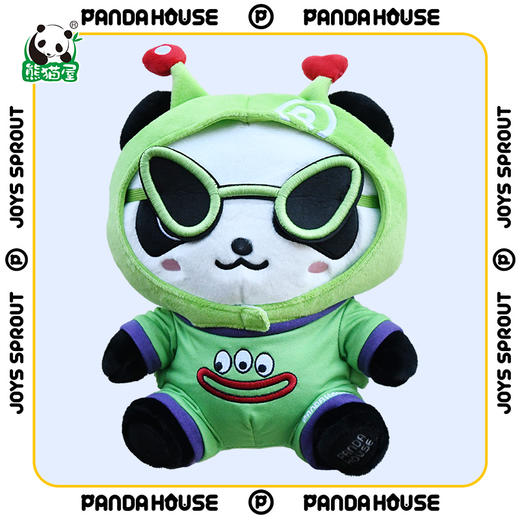 熊猫屋PANDAHOUS 潘兜坐姿公仔（中号）/嘟嘟站姿公仔（中号）送纸袋 商品图4