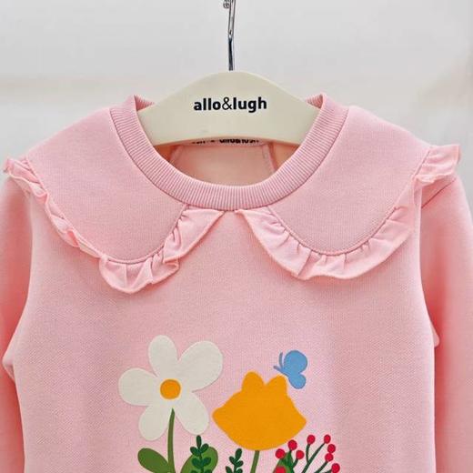 【春上新】9楼allo&lugh阿路和如24冬款女童绒里卫衣T恤吊牌价359元 商品图6