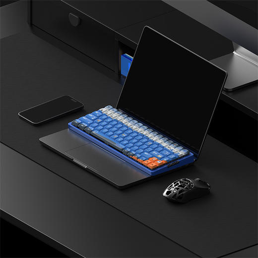魅族 PΛNDΛER × IQUNIX 超轻量合金矮轴机械键盘·深海 商品图3