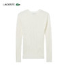 Lacoste法国鳄鱼女装新款时尚百搭修身气质圆领羊毛毛衣AF2576-98 商品缩略图1