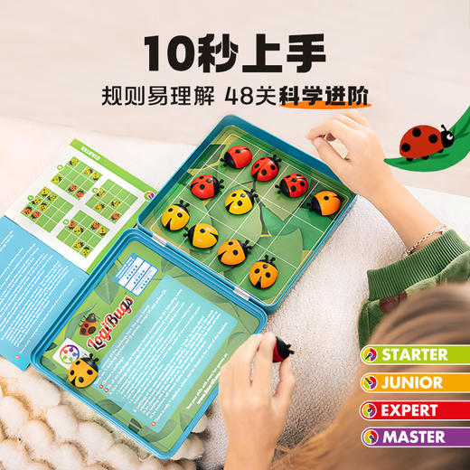 Smart Games 瓢虫排排队 桌面游戏 适合年龄6岁+ 比利时 SGT2004 商品图3