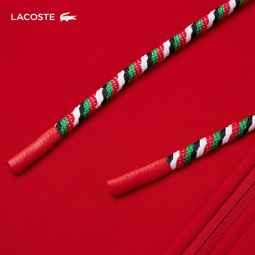 Lacoste福蛇新春系列女装新款时尚拉链连帽卫衣SF5442-98 商品图7