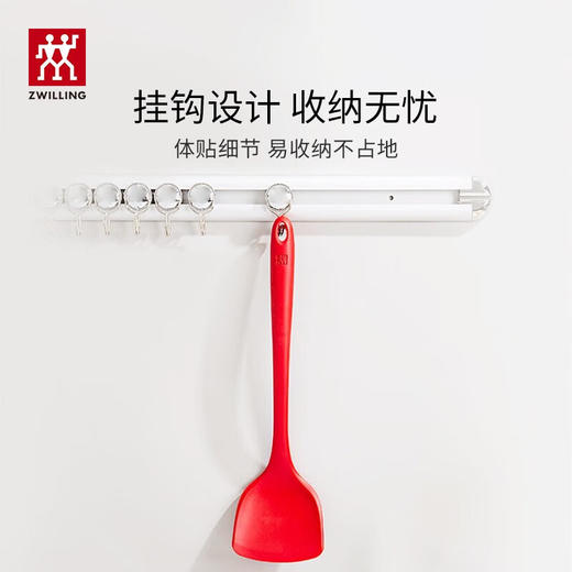 双立人 大硅胶铲39530-001P  红色 商品图3