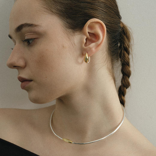 SOFT ROOM	双面果荚耳环小号 商品图3