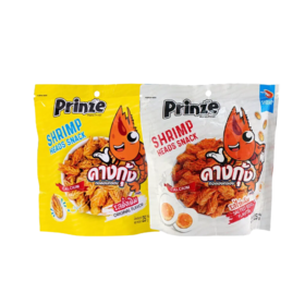 prinze咸蛋黄味/原味虾头酥25g 酥脆入味可以直接吃的虾头 152729/152728