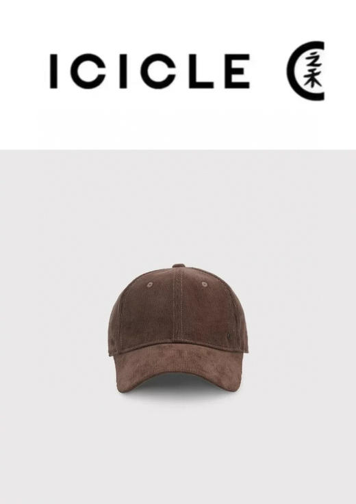 ICIC 小禾|2024新款全棉灯芯绒棒球帽 商品图0