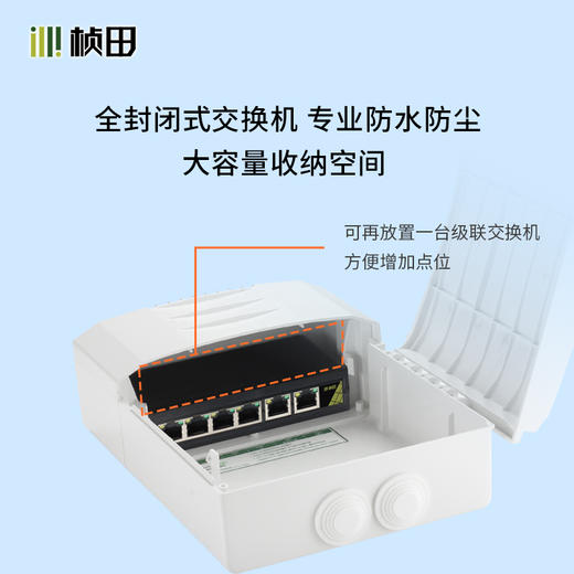 6口百兆无源POE交换机室内外 商品图2