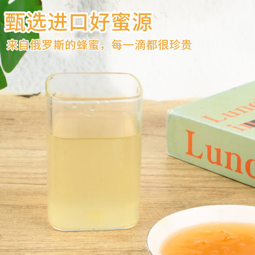 【分仓直发包邮】俄罗斯原装进口冬熊牌蜂蜜（椴树蜜）1000g 商品图3