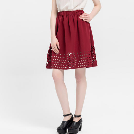 A1133483203 Marisfrolg/玛丝菲尔 时尚镂空优雅半身裙 裙子 商品图1
