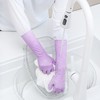 严选 | 秉秀14英寸长袖丁腈家务手套 20只/包 S/M/L 樱花粉/半透白/丁香紫 防水防滑 呵护双手 商品缩略图0
