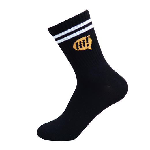 【2双装】【6双6折】大童运动袜时尚休闲袜儿童袜子中长筒童袜四季棉袜【2423103】 商品图5