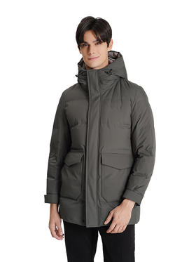 callisto绿色鹅绒羽绒服