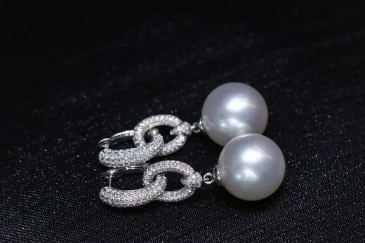 13mm-14mm澳白耳坠 商品图3