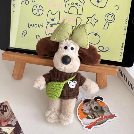 掌门狗/YS021/绿棕色蝴蝶结小包 商品图0