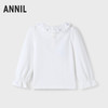 女童翻领长袖T恤春季新款安奈儿童装实体店同款XG511545 商品缩略图1