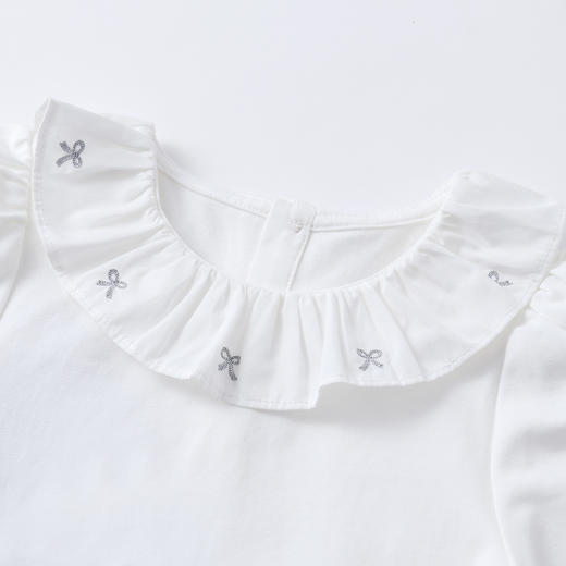 女童翻领长袖T恤春季新款安奈儿童装实体店同款XG511545 商品图4