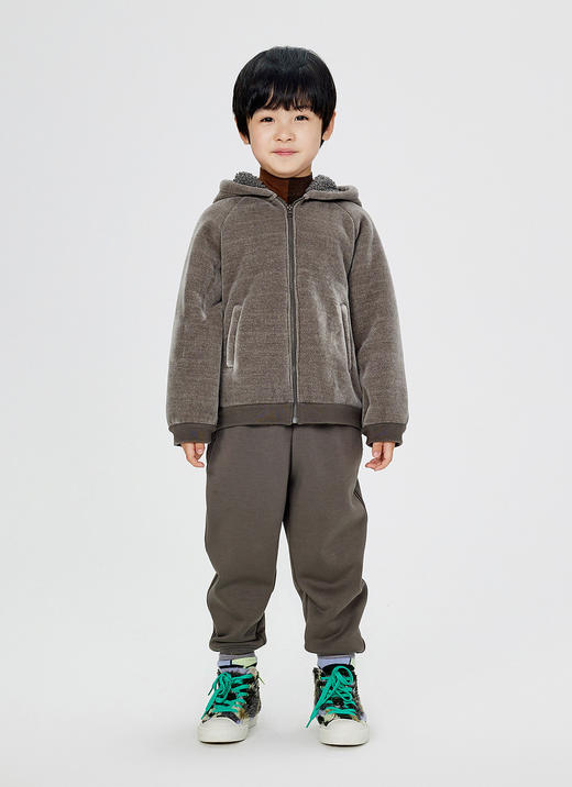 jnby  24年冬款  连帽开襟卫衣  1OA412290 商品图8