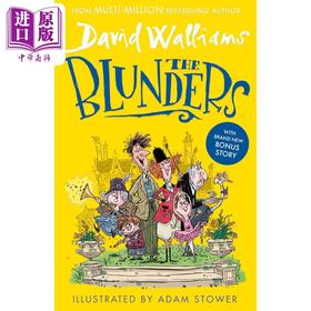 【中商原版】大卫威廉姆斯 失误 David Walliams The Blunders 英文原版 儿童文学故事读物 黑白插画小说 风趣幽默 进口童书