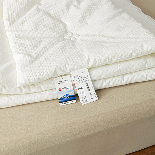 【全棉 大豆被】纯天然大豆纤维，亲肤透气，保暖轻盈。正品授权 日织西川高品质大豆被，100%原生态棉  A类婴儿60支全棉面料 商品图8