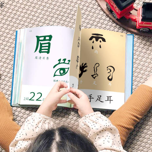 【代发】小象汉字日历2025年日历 新年书本日历 商品图9