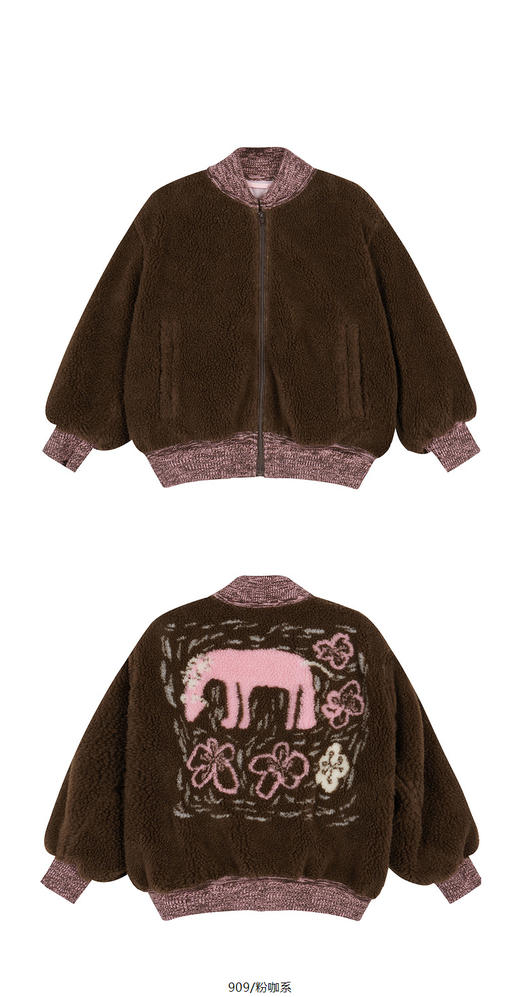 jnby   24年冬款  仿皮草  1OAA12120 商品图8