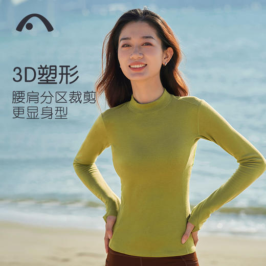 2024秋冬新品瑜伽运动健身双面绒锁温上衣A24400QRA 商品图13
