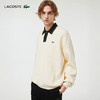 Lacoste法国鳄鱼男装新款时尚宽松纯棉Polo领翻领针织毛衣AH3130-10 商品缩略图0