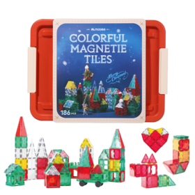 (包邮)mobee 莫贝圣诞小镇磁力片