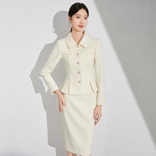 高腰显瘦千金感两件套高级感小香风套装 商品图3