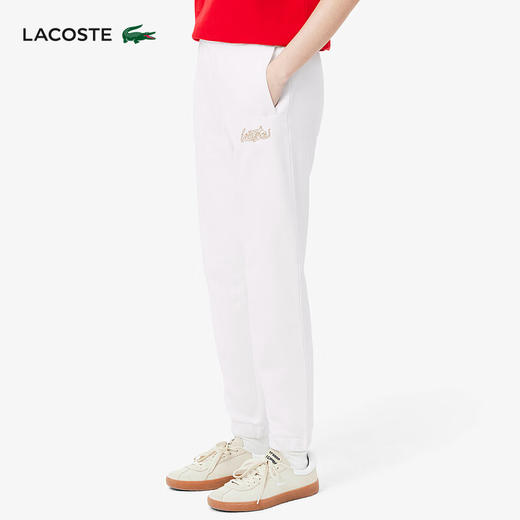 Lacoste福蛇新春系列女装新款运动百搭棉质长裤XF5443-98 商品图1