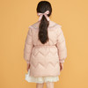 笛莎千与2024冬季新款男女童同款甜美翻领小香风中长款羽绒服 商品缩略图1