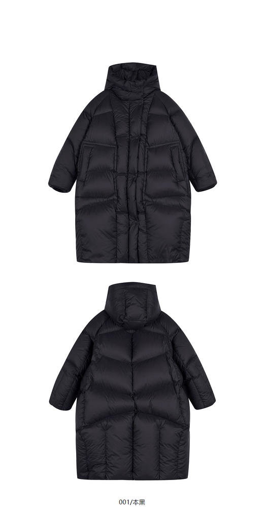 jnby   24年冬款  超长款羽绒服  1OAC10940 商品图12