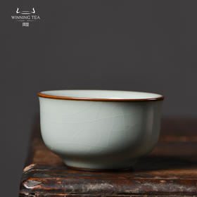 问鼎汝窑照影杯