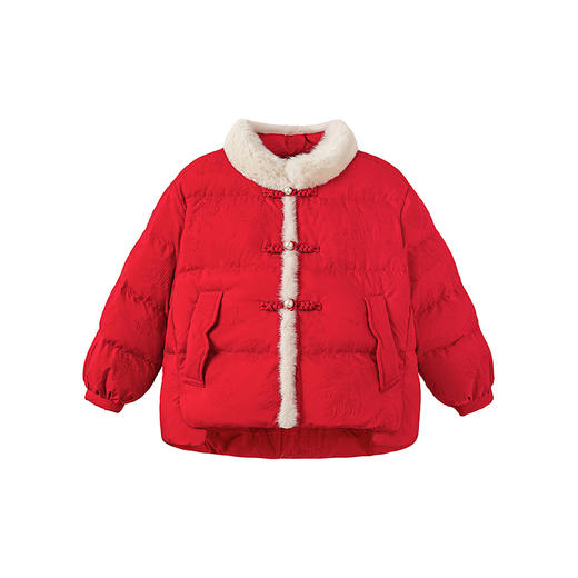 【新中式】迷你巴拉女童国风羽绒服冬新款宝宝拜年服羽绒外套 商品图4