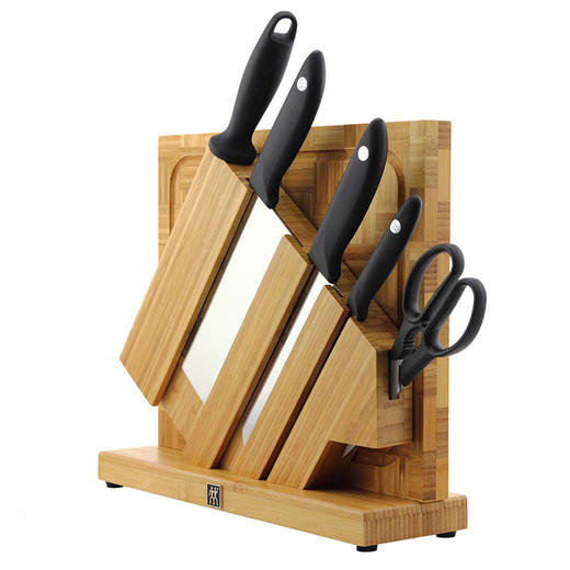 双立人  TWIN Point S福到半面插刀架七件套带砧板 商品图0