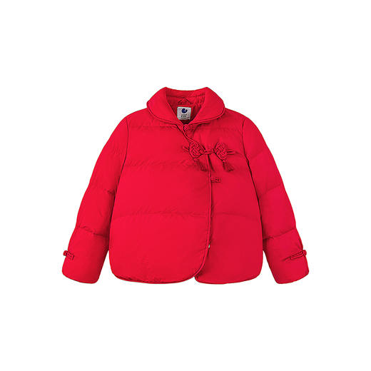 【新中式】迷你巴拉女童亲子羽绒服冬新款宝宝拜年服羽绒外套 商品图4