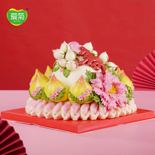 【爱菊花馍】花开桃寿 商品图2